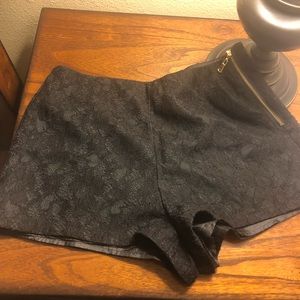 Forever 21 Black Lace Shorts